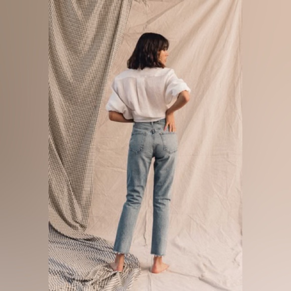 Agolde Riley Crop Jeans - Picture 2 of 7